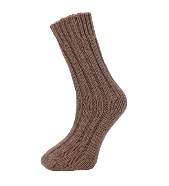 Alpaka Woll Socken Dicker Grobstrick 2er Pack Dick Mega warm